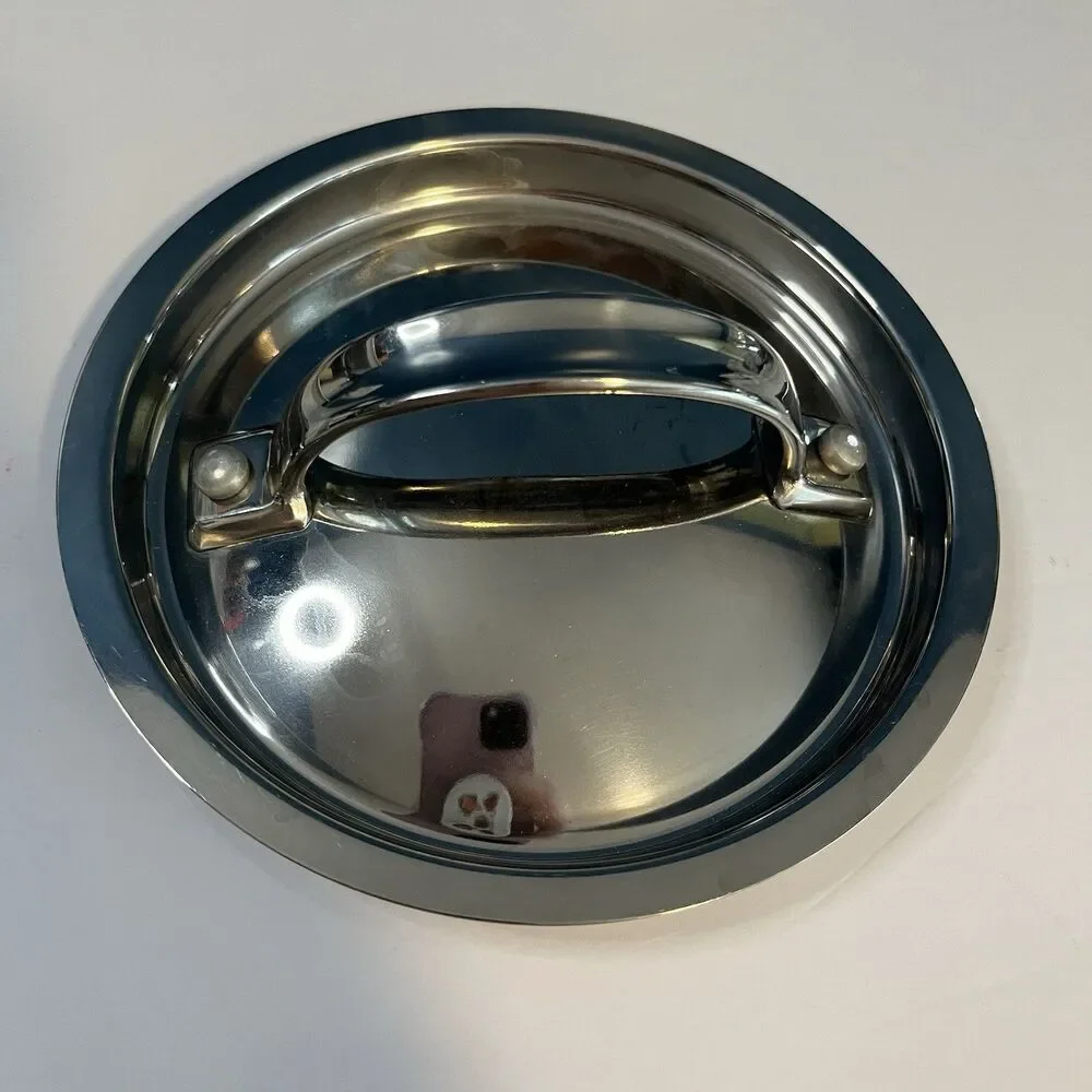 Technique Clad Tri-Ply Stainless Steel 1 qt Saucepan with Lid Induction Ready
